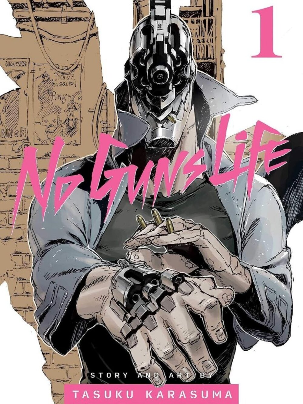 No Guns Life Vol 1 Manga - Action Anime Manga Reading Nerd Gift